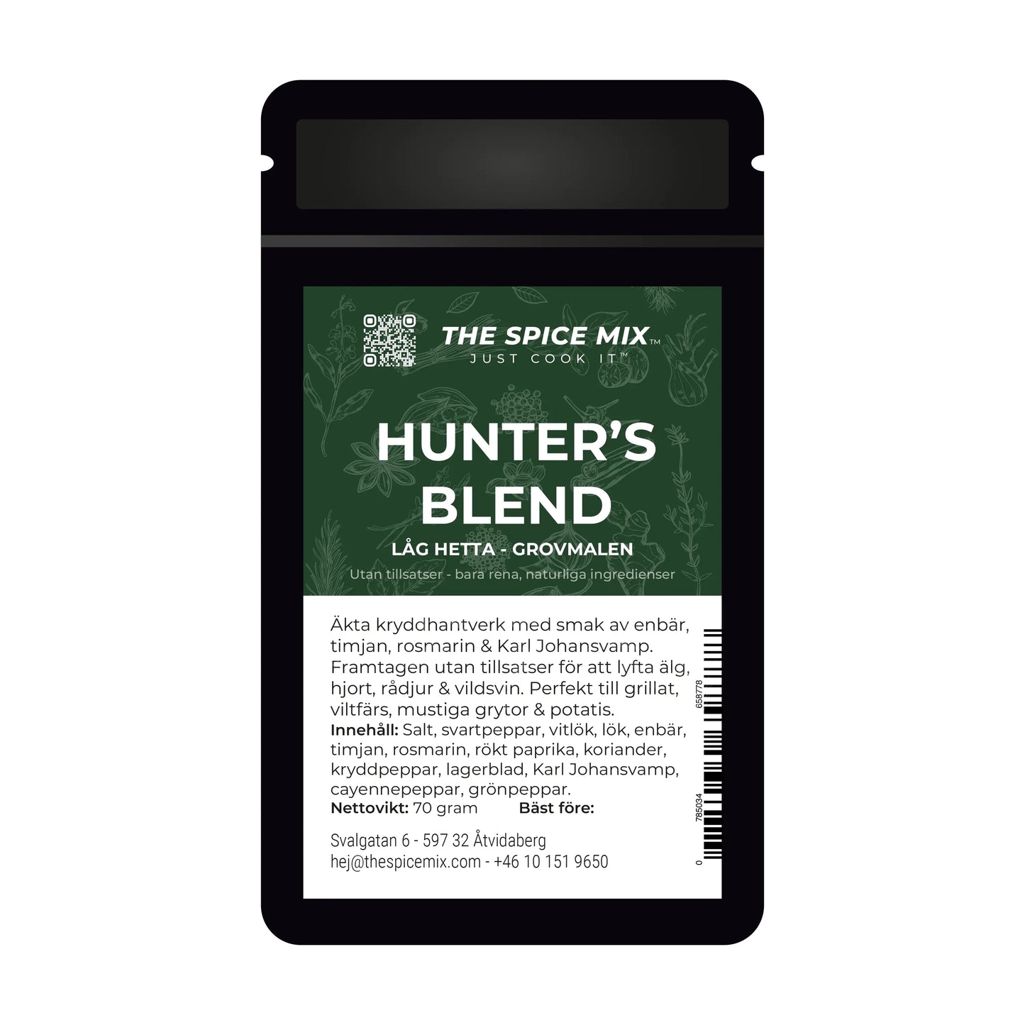 Viltkrydda Hunter Dust – Krydda till älg, hjort & vildsvin