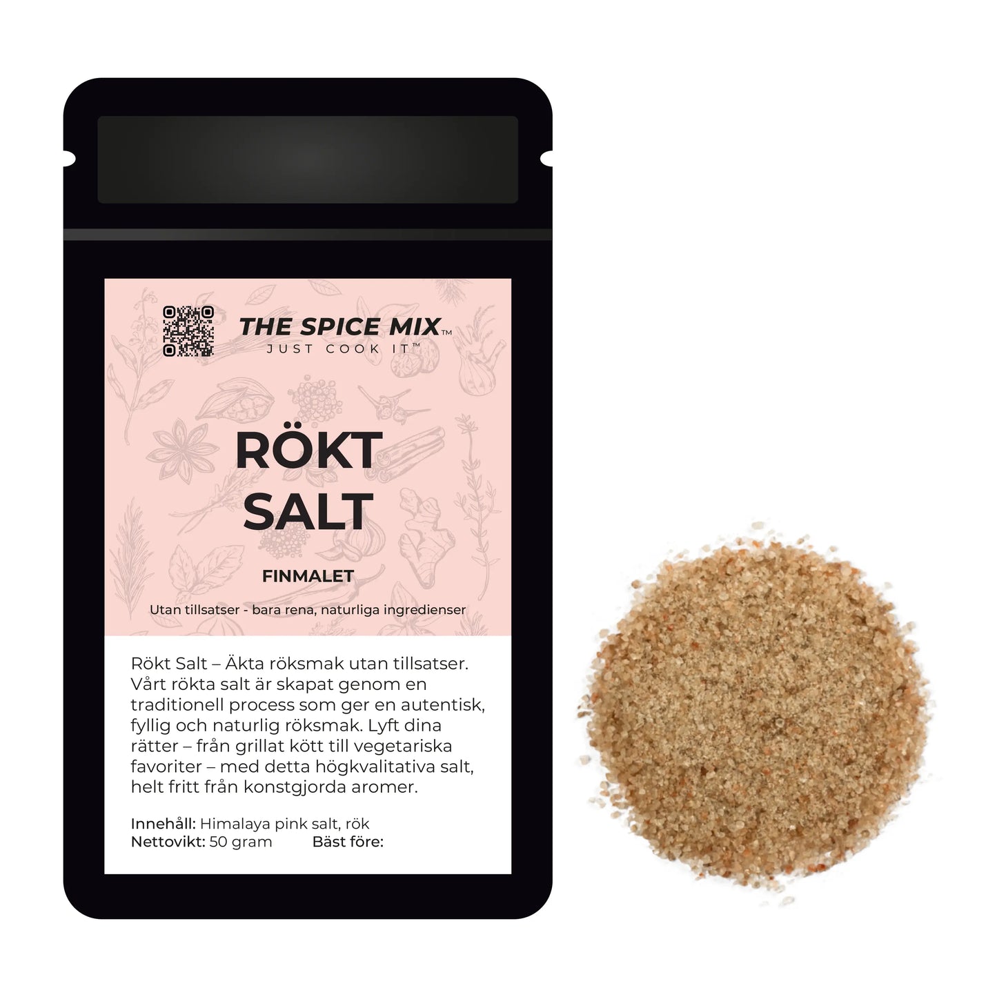 Rökt Salt – Naturligt röksmak utan tillsatser